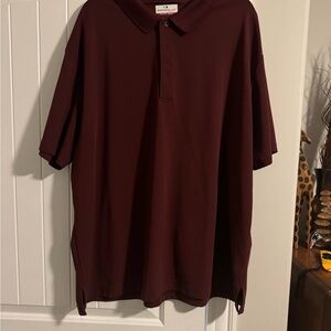 Grand Slam Deep Red Polo Shirt